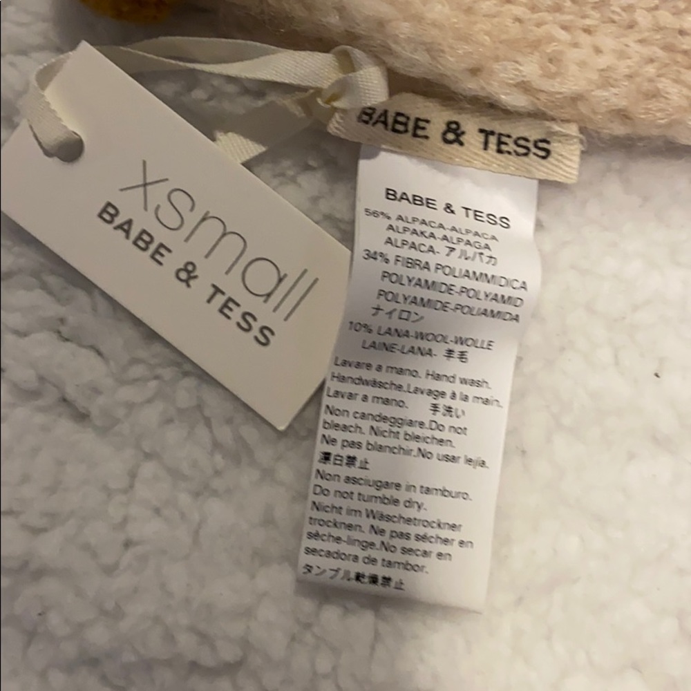 1 DAY SALE - Babe & Tess Alpaca Receiving Blanket - Picture 5 of 5